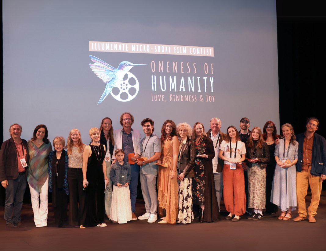 Micro-Shorts Award Winners on Stage at ILLUMINATE Film Festival