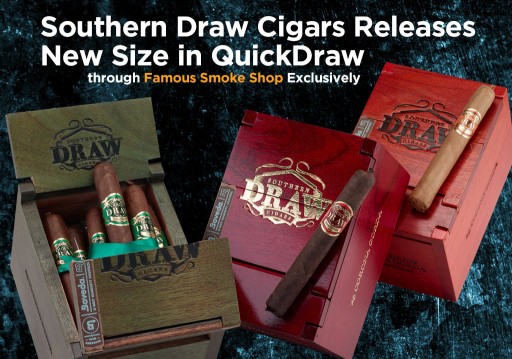 Connoisseur-Size Cigars": NEW QuickDraw Corona Gorda Gets a Famous Introduction