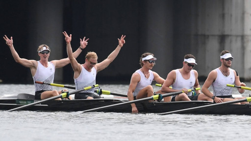 Gold-Medal Rowers Turn to Myovolt Technology During Olympic Preparation