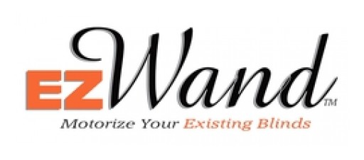 EzWand Offers Motorized, Remote Controlled Vertical and Horizontal Blinds