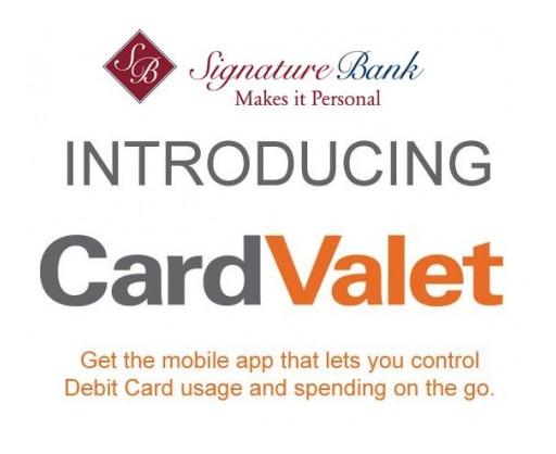 Signature Bank Launches Service Enhancing Client Debit Card Security