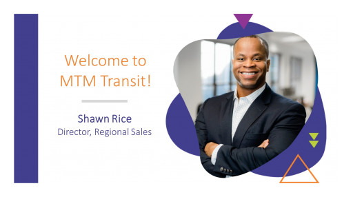 Shawn Rice Joins MTM Transit as Director, Regional Sales