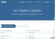 The Lien Deadline Calculator