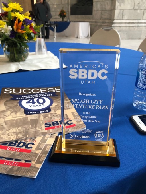 Splash City Adventure Park Wins St. George SBDC Client of the Year Award