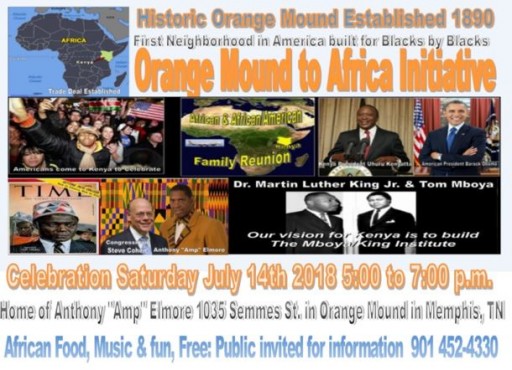 Orange Mound to Africa Initiative Connects Black History, Civil Rights Movement and Dr. King's Dream With Africa