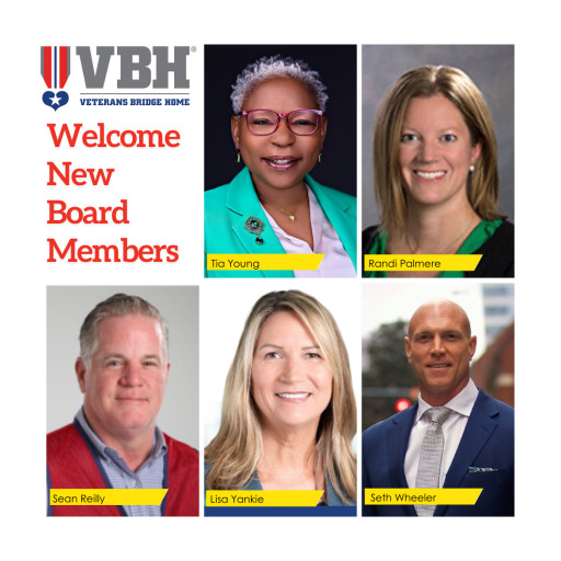 Veterans Bridge Home Welcomes New Board Members With Experience Leading Private, Non-Profit and Public Sectors