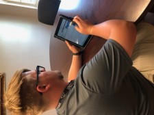 RESIDENT OF RECOVERY KENTUCKY FACILITY IN OWENSBORO USES DONATED  IPAD