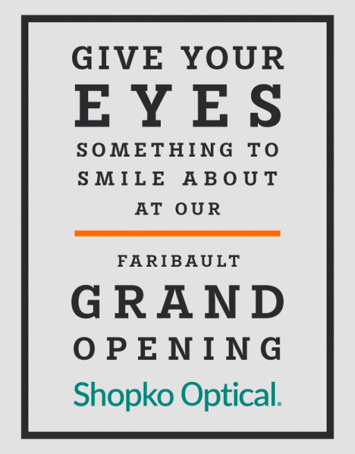 Shopko Optical Opens New Center in Faribault, MN