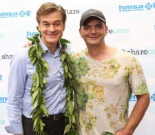 Brian Evans and Dr. Oz