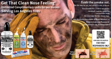 Free Sinus Rinse Saline Product Donations for First Responders Fighting Wildfires in Los Angeles