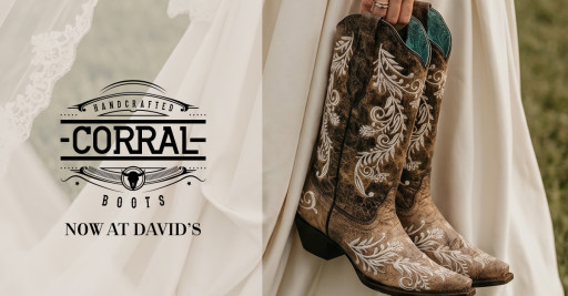 WESTERN STYLE WALKS DOWN THE AISLE: David's Bridal and Corral Boots Partner to Bring 'Country Cool' to Brides Nationwide
