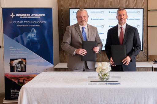 General Atomics Signs a Memorandum of Understanding With Emirates Nuclear Energy Corporation