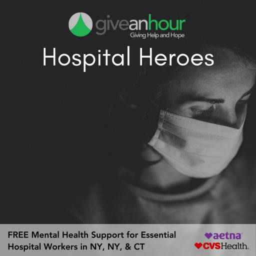 Give an Hour Provides Free Mental Health Services to Frontline Hospital Workers