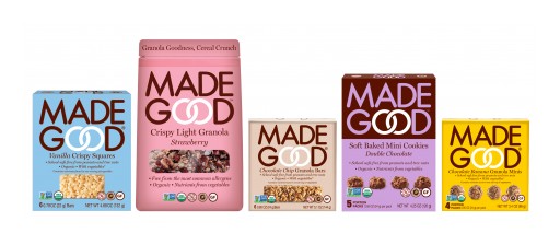 MadeGood Launches Two New Products: Soft Baked Mini Cookies and Crispy Light Granola