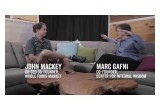 Whole Foods CEO John Mackey with Marc Gafni