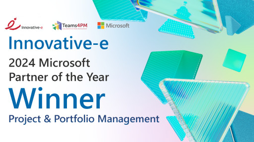 Innovative-e Wins Microsoft World-Wide Partner of the Year for Project and Portfolio Management for the Second Consecutive Year