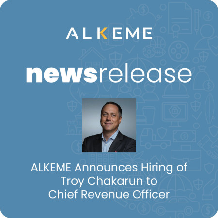 ALKEME Hires Troy Chakarun as Chief Growth Officer