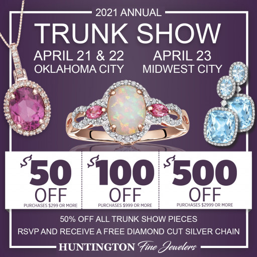Huntington Fine Jewelers Announces Annual Trunk Show