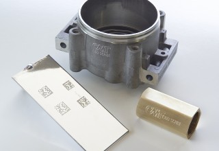 Typical parts scribe marked to depths of up to 0.0080-inches