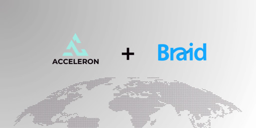 Acceleron and Braid Partner to Bring International Payment Automation to Community Financial Institutions and Drive Non-Interest Income