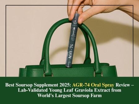 Best Soursop Supplement 2025: AGR-74 Oral Spray Review