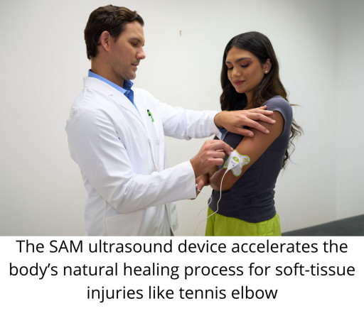 ZetrOZ Systems' SAM Ultrasound Device Successfully Treats Elbow Injury for U.S. Tennis Athlete