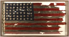 Historically Important WWII D-Day Flag of LCT 530 - Utah Beach, Normandy - to Sell at Public Auction