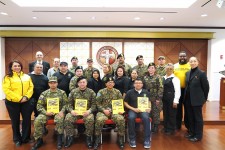 Hispanic United Veterans Inc., at a special workshop on the Volunteer Ministers program at the Church of Scientology Harlem Community Center.