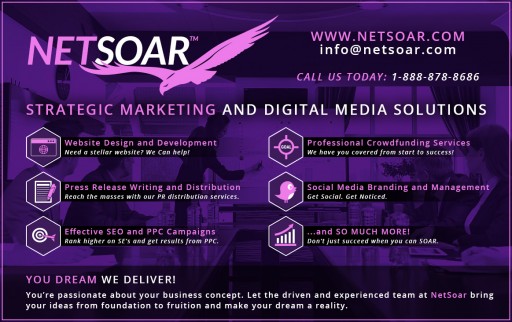 Innovative, Strategic Marketing and Digital Media Agency NetSoar Solutions Inc. Will Help Companies "Soar" to Success