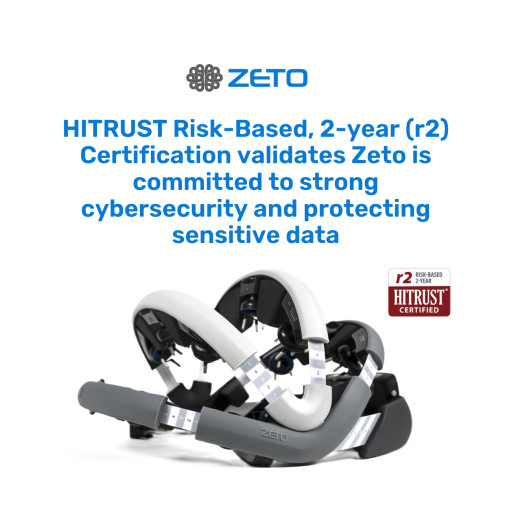 Zeto Achieves HITRUST Risk-Based, 2-Year Certification Demonstrating the Highest Level of Information Protection Assurance