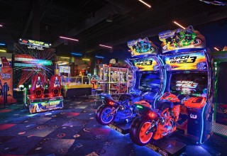 New, expanded arcade