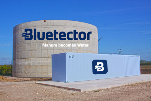 First Commercial Bluetector Manure Treatment System in Operation