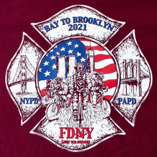 BAY2BROOKLYN2021: Veterans and Firefighters Cycle Cross-Country in Honor of the Lives Lost on Sept. 11, 2001