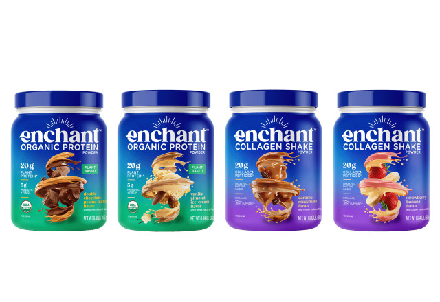 Enchant Brands Proteins and Collagen shakes