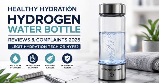 Healthy Hydration Hydrogen Water Bottle Reviews & Complaints 2026: Scam Searches, Pricing, and Buyer Questions Explained