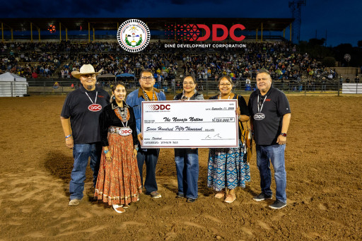 Diné Development Corporation Presents $750,000 Dividend to Navajo Nation