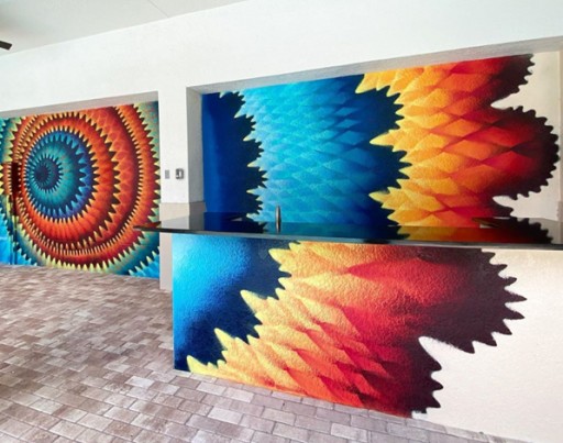 Lloyd Jones Apartment Community Commissions Miami Street Artist Hoxxoh for Custom Mural