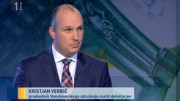 Kristjan Verbic television interview