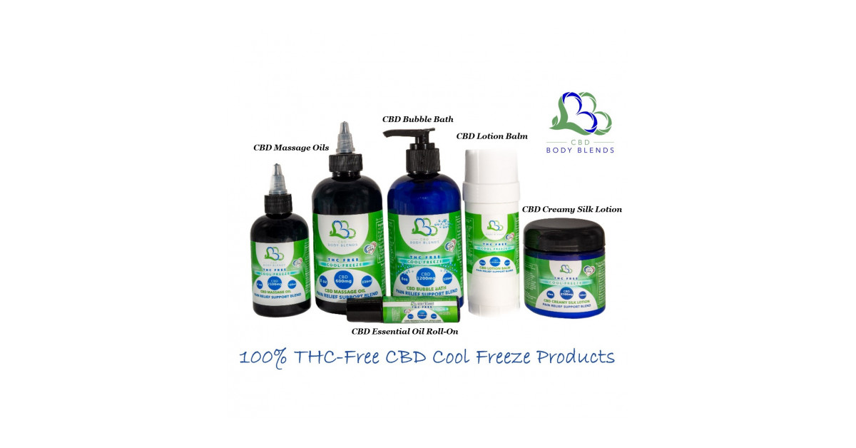 CBD Body Blends Introduces Cool Freeze Blend to Top-Selling 0.00% THC Products CBD Body Blends Introduces Cool Freeze Blend to Top-Selling 0.00% THC Products