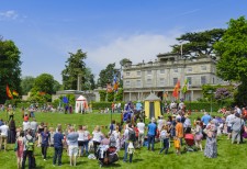 A jousting competition was the highlight of the afternoon at the Medieval Fayre May 28, 2017, at the UK Scientology headquarters at Saint Hill Manor in East Grinstead.