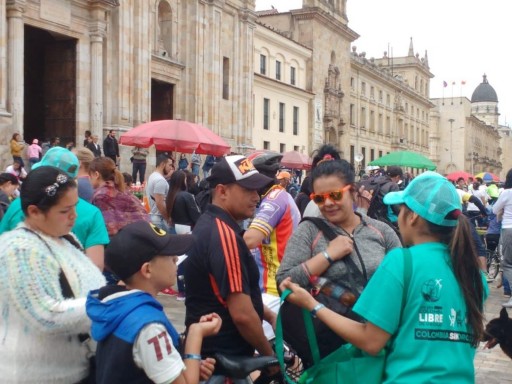 A Simple but Powerful Message: A Drug-Free Day in Bogotá