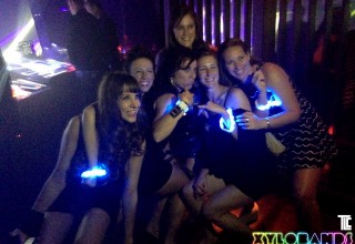 Las Vegas Club-Goers Show Off Live-Controlled LED Wristbands