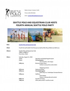 First Page - Polo Party Activities