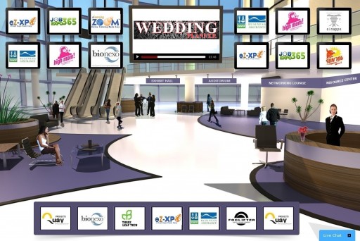 eZ-XPO Announces the World's 1st  Virtual Collaborative Wedding Expo and Trade Show Network