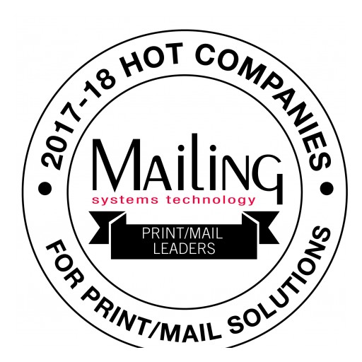 AccuZIP, Inc. Featured as a 2017-18 HOT PRINT/ MAIL SOLUTIONS COMPANY in August Issue of MAILING Systems Technology Magazine