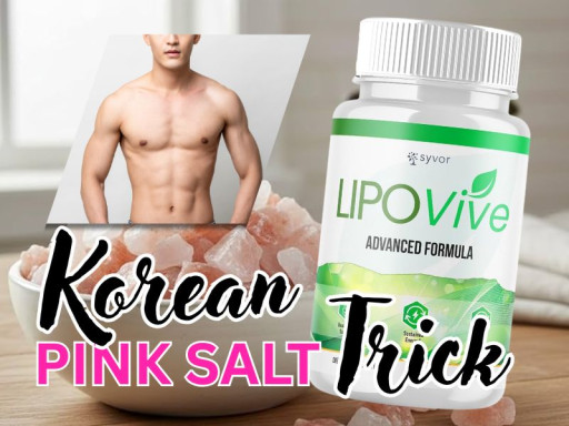 Korean Pink Salt Trick: The Trending Natural Mounjaro Alternative Backed by LipoVive's Metabolic Formula