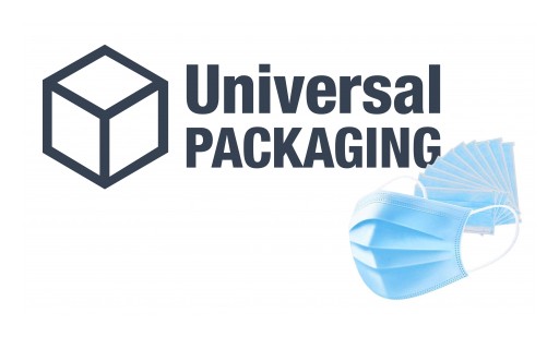 Universal Packaging Shifts Focus to COVID-19 Solutions by Providing FDA-Approved Face Masks
