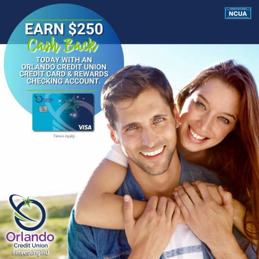 Orlando Credit Union Offers $250 Cash Back to New Members
