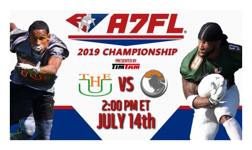 2019 A7FL Championship: PA Immortalz vs. Paterson U - Sunday, July 14, at 2 p.m. ET