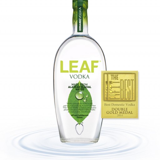 LEAF® Vodka Awarded Gold Medals by TheFiftyBest.com